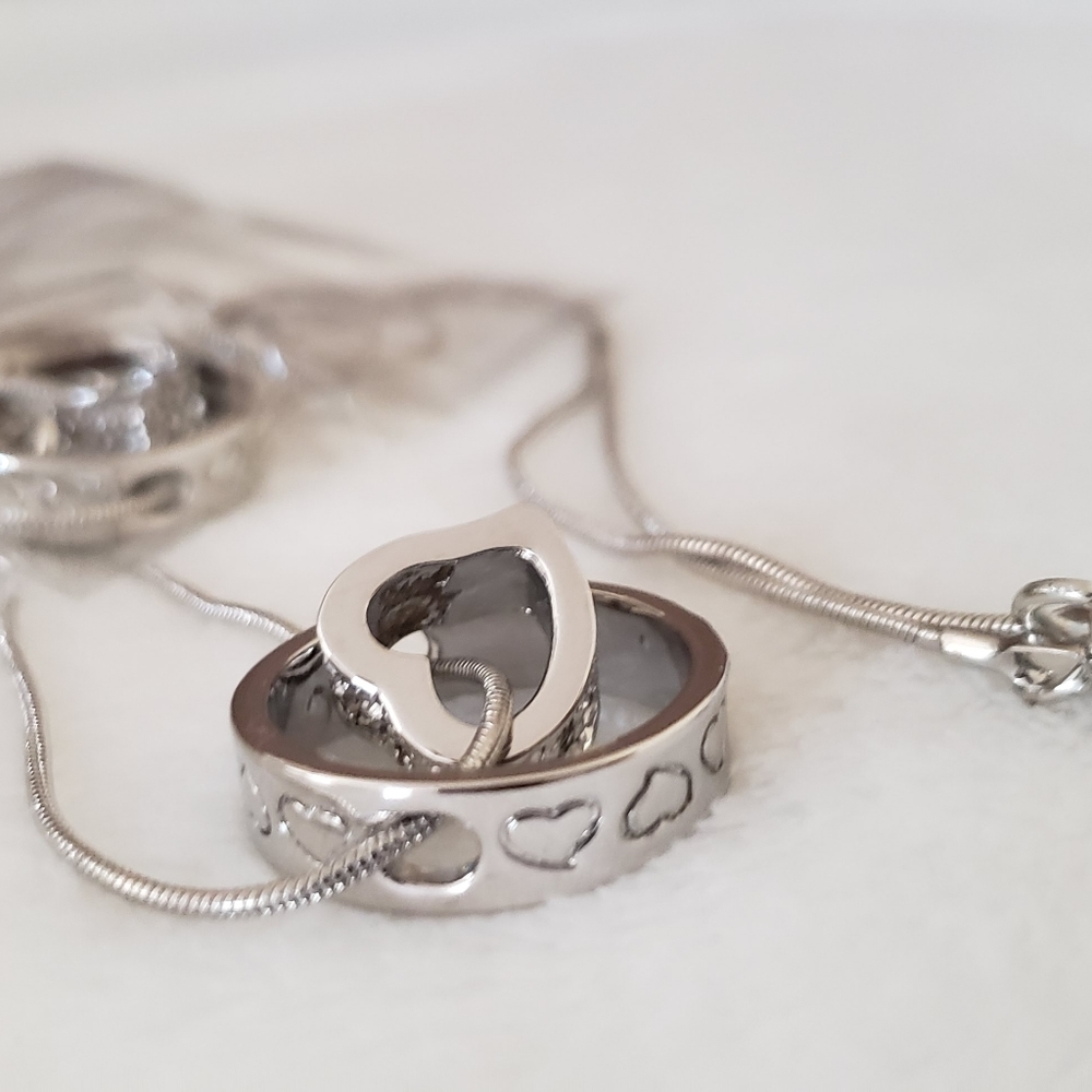 Love ❤ Promise Necklace .